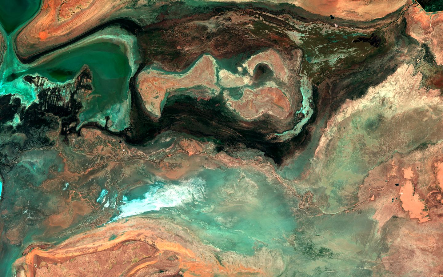 Northern Aral Sea Basin, Kazakhstan