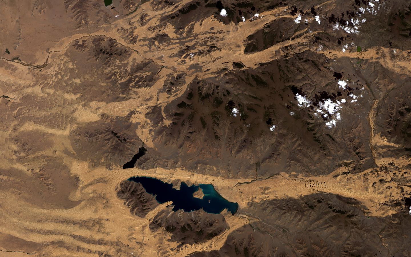 Ulaagchiin Khar Lake, Mongolia
